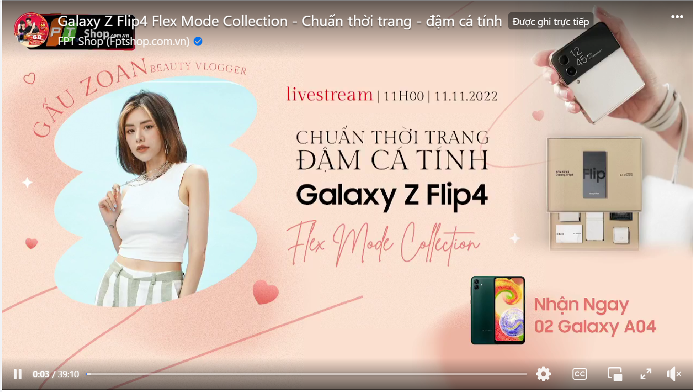 Galaxy Z Flip4 Flex Mode Collection
